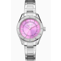 DKNY DK1L018M0025 Ladies Watch Chambers Sport Silver 30mm 5ATM