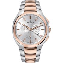 Edox 10239-357R-AIR Les Bemonts Chronograph Mens Watch 42mm 3ATM