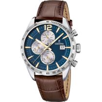 Festina F16760/7 Chronograph Mens Watch 44mm 5ATM