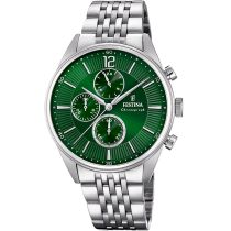 Festina F20285/8 Timeless Chronograph Mens Watch 41mm 5ATM