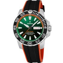 Festina F20662/2 Mens Watch Professional Diver Day-Date 45mm 20ATM