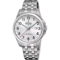 Festina F20696/1 Mens Watch Quartz Titanium 41mm 10ATM 