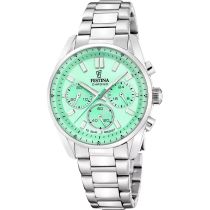 Festina F20753/1 Ladies Watch Boyfriend Chronograph 38mm 10ATM
