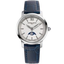 Frederique Constant FC-206SW1S6 Ladies Watch Classic Slimline Moon Phase 30mm 3ATM 