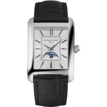 Frederique Constant FC-333S4C6 Mens Watch Classics Carree Moon Phase Automatic 30mm 3ATM