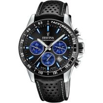 Festina F20561/6 Timeless Chronograph Mens Watch 45mm 10ATM