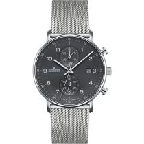 Junghans 41487744 Mens Watch FORM C Chronograph 40mm 5ATM 