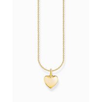 Thomas Sabo KE2234-413-39-L45V Gold-plated necklace w. heart pendant 