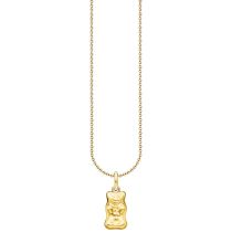 Thomas Sabo KE2325-413-39-L50V Necklace with Haribo Gold Bear Pendant Gold-Plated Ladies