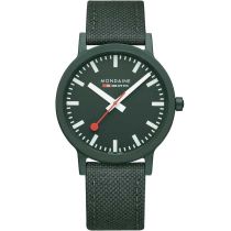 Mondaine MS1.41160.LF Mens Watch Essence Green 41mm 3ATM