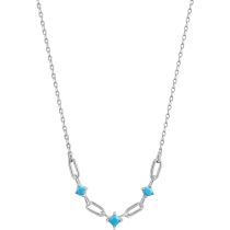 ANIA HAIE N033-03H Into the Blue Ladies Necklace, adjustable