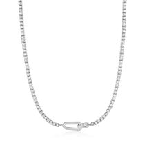 ANIA HAIE N041-03H-W Dance Til Dawn Ladies Necklace, adjustable