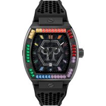 Philipp Plein PWPUA0324 Mens Watch The Hexagon Phantom 44mm 5ATM