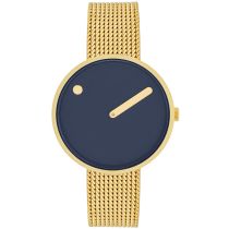 Picto 34018-0914G Midnight Blue 34mm 5ATM 