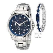 Maserati R8851121016 Successo Chronograph mens watch 44mm 5ATM