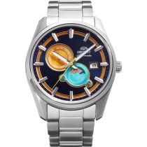 Orient RA-AK0316L30B Mens Watch Stretto Sun & Moon Automatic 42mm 5ATM