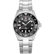 Swiss Alpine Military 7052.1122 Mens Watch Nautilus GMT 42mm 10ATM 