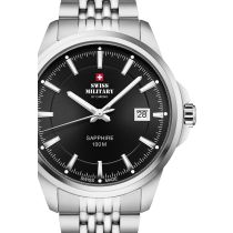 Swiss Military SM34104.01 Mens Watch Classic sapphire crystal 40mm 10ATM
