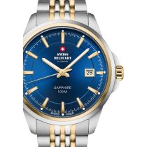 Swiss Military SM34104.05 Mens Watch Classic sapphire crystal 40mm 10ATM