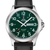 Swiss Military SMP36040.30 Mens Watch Day-Date Quartz 42mm 5ATM
