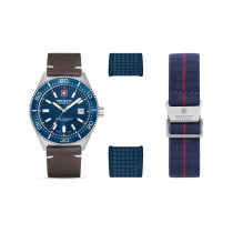 Swiss Military Hanowa SMWGB0004902-SET Mens Watch Nomad Set 43mm 10ATM