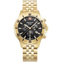 Swiss Alpine Military 7024.9117 Mens Watch Cruiser Chronograph 44mm 10ATM 