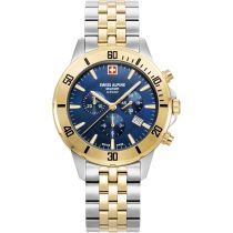 Swiss Alpine Military 7024.9145 Mens Watch Cruiser Chronograph 44mm 10ATM 