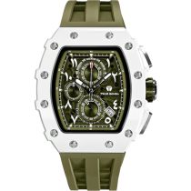 Tsar Bomba TB8204QA-03 Mens Watch Elemental Bioceramic Chronograph 43mm 5ATM