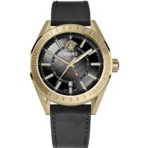 Versace VEAFA0224 Mens Watch V-Code GMT 42mm 5ATM 