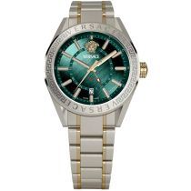 Versace VEAFA0524 Mens Watch V-Code GMT 42mm 5ATM 