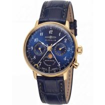 Zeppelin 7039-2 Hindenburg LZ129 Moonphase Ladies Watch 36mm 3ATM