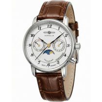 Zeppelin 8537-1 Friedrichshafen Moon Phase 35mm 5ATM 