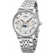 Zeppelin 8537M-1 Friedrichshafen Moon Phase 35mm 5ATM 