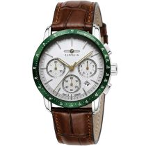 Zeppelin 8878-4 Mens Watch New York Chronograph 43mm 5ATM 