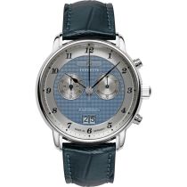 Zeppelin 8584-3 Mens Watch Friedrichshafen Chronograph 41mm 5ATM 