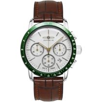 Zeppelin 8878-4 Mens Watch New York Chronograph 43mm 5ATM 