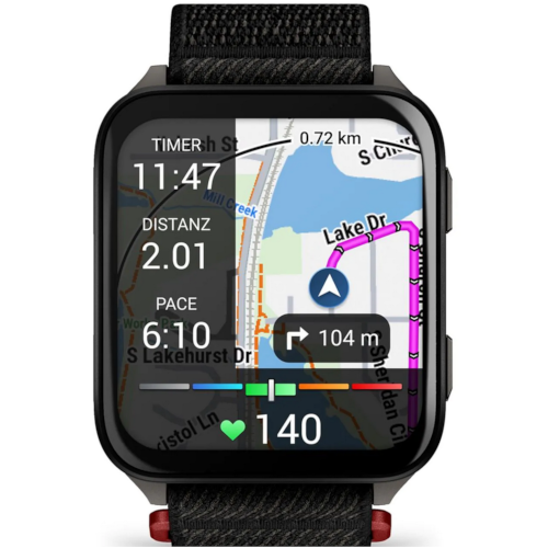 Example photo of a Garmin Venu X1 GPS smartwatch