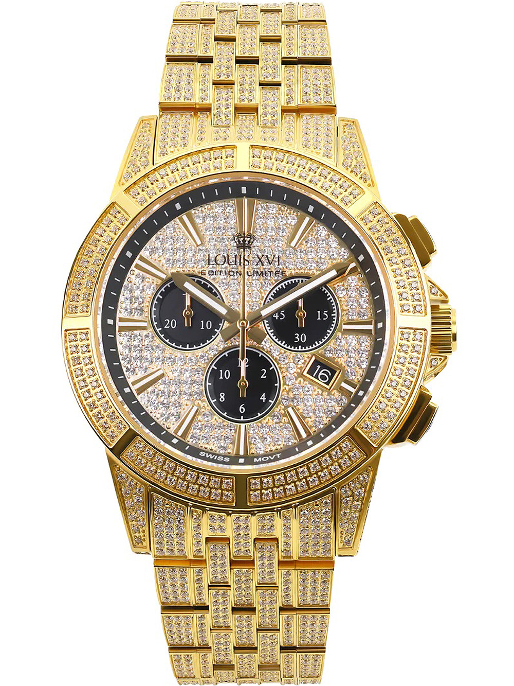 Iced out mk watch deals