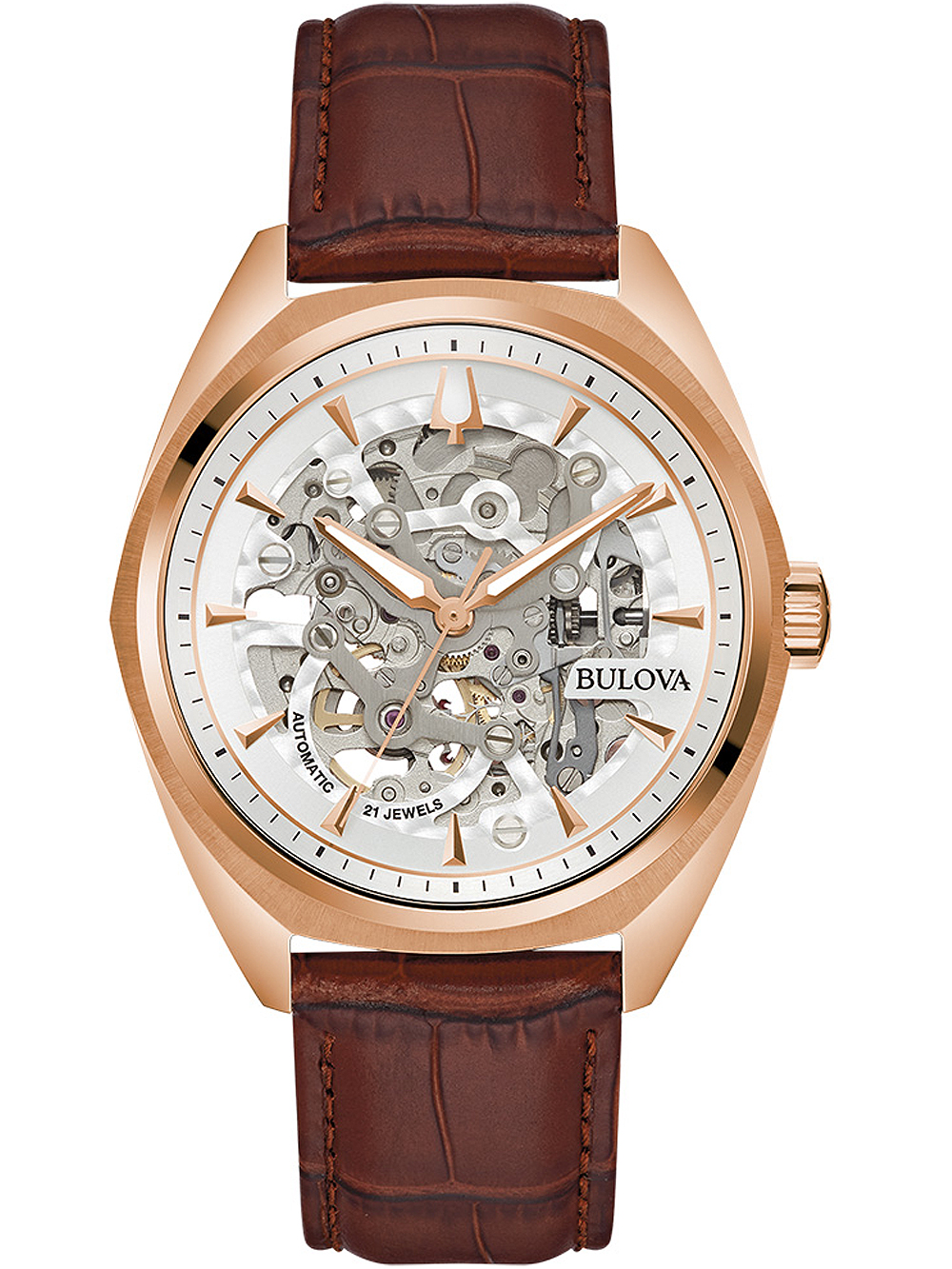 Bulova men's 43mm classic automatic watch store