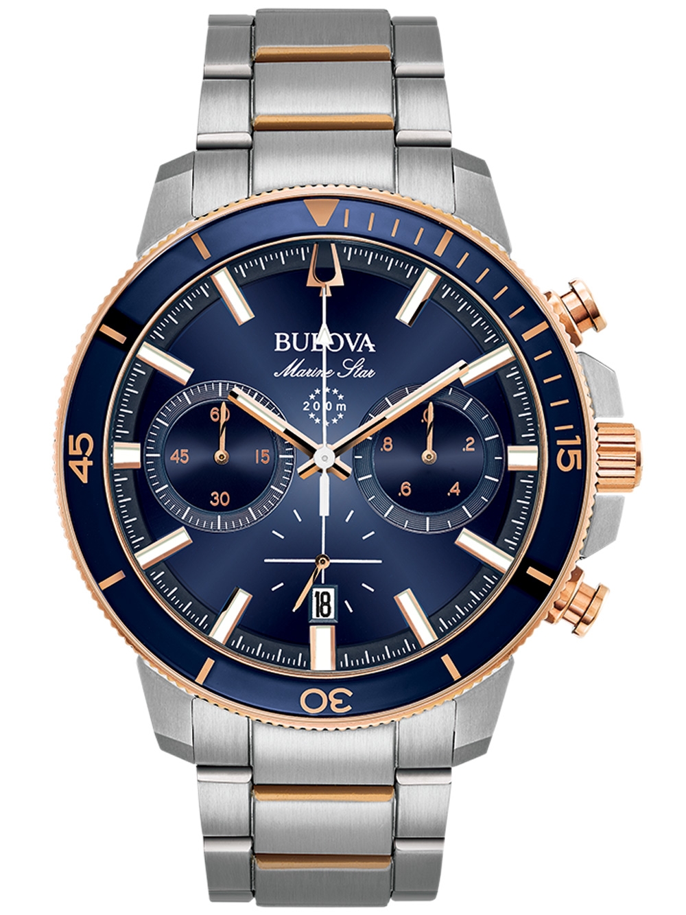 BULOVA MARINE STAR Collection Elegant sports watches for precise