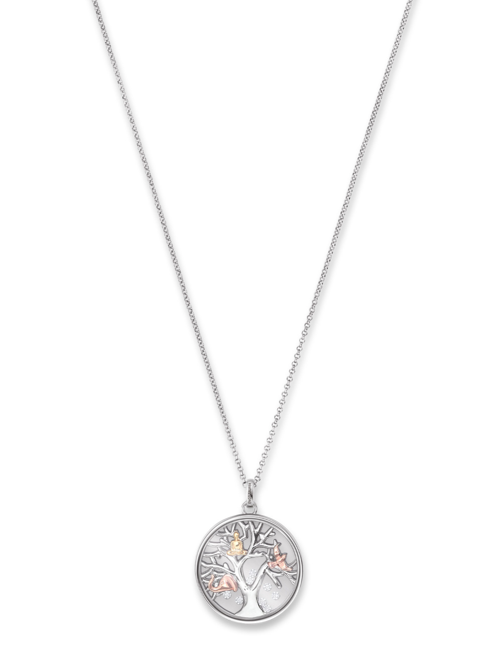 Engelsrufer Pendente Donna In Argento 925 Con Sfera Sonora In Madreperla - Modello ERP-20-TEAR-STRO-S, Diametro 2.8 Cm