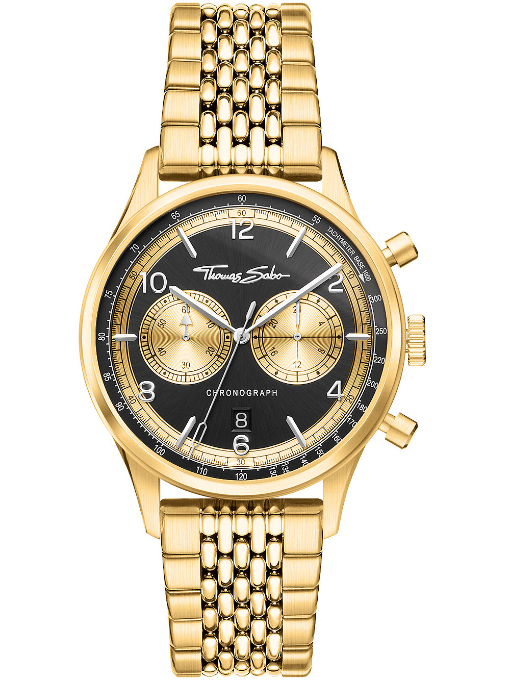 Thomas Sabo Orologio Da Uomo Al Quarzo, Design Elegante E Impermeabile, Regalo Ideale